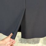 Ecru  Black Pull On Pencil Skirt Woman's‎ Small Business Career Stretch Scuba Photo 5