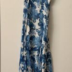 Joie Joke 8 Markus Floral Blue and White Silk Maxi Dress Photo 9