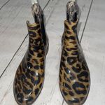 J.Crew  animal print short rain boots Photo 0