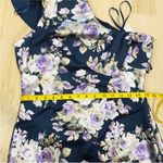 Eliza J NEW  beautiful one shoulder jacquard ruffle dress Photo 3