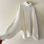Pink Lily  white oversized knit sweater Photo 1