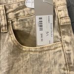 Flared Tan Denim Jeans Size M Photo 10