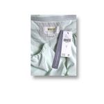 Maeve NWT Anthropologie 0 Green Off Shoulder Ruffle Mini Dress Wedding Guest Photo 4