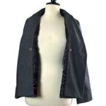 Merona Women’s Winter Pea Coat Double Breasted Wool Blend Gray Size XXL Photo 4