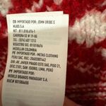 American Eagle  Red White Fair Isle Christmas Sweater Crewneck Size M Photo 4