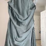 Hello Molly Sage mini silk cocktail dress size XS Photo 0