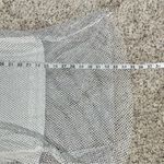 Lulus Memorable Glow White Fishnet Rhinestone Bodycon Midi Dress Large NWT Photo 9