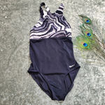 Nike One Piece Swimsuit Marble Design Photo 0