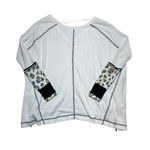 Free People Ivory Color Waffle Knit Oversized Long Sleeve | U.S. Woman’s XSmall Photo 7