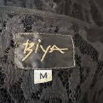 Biya Johnny Was Sheer Black Lace Hi Low Midi Maxi Flare Dress Size M Racerback Size M Photo 7