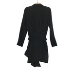 L*SPACE Aura Mini Dress Women S Black Swirl Whimsygoth Boho Holiday Party NWT Photo 5