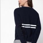 Brandy Melville  navy/cream striped long sleeve acacia top Photo 1