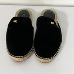 Michael Kors Black Suede Slip on Espadrille Photo 0
