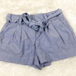 Vineyard Vines  Blue 100% Cotton Bow Front Shorts Photo 2