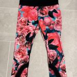 Lululemon Secret Garden Run Inspire Crop Leggings Size 4 Photo 2
