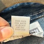 Dress Barn Vintage  Embroidered Blue Jean Jacket | Large Photo 10