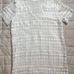 Tularosa Revolve X  Lambros White Embroidered Lace Mini Dress - Large Photo 2