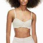 Babaton Bra Top sculpt knit womens Cream (small) chic going out party cropped Photo 1