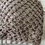 Lucky Brand  Los Cabos Crochet Bikini Top NWT size Medium Sand High‎ Neck Halter Photo 7