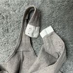 All Saints Alicia Gray Ribbed Sleeveless Bodysuit Size 6 Photo 5