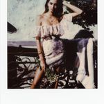 Vanessa Mooney  Joelyn floral ruffle off the shoulder mini dress small  Photo 2