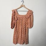 Emerson Fry India Collection Adelina Cotton Poplin Dress Gigi Organic Size S Orange Photo 10