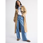 Abercrombie & Fitch Classic Trench Coat Full Length Waterproof Size M NWOT Photo 10