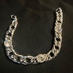 Kenneth Jay Lane necklace and bracelet set with with large crystals. Photo 3