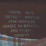 LL Bean Brown Patent Leather Moccasin Duck Flats Womens Y2K Preppy Fall Size 7M Photo 3