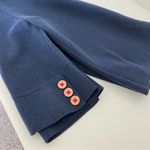 J. McLaughlin  Women’s Navy Cotton Blend Button Down Cardigan Photo 7