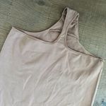 SKIMS  nude beige short sleeve fitted thong bodysuit Photo 1