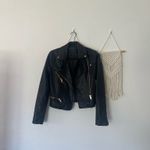 BLANK NYC  black faux leather moto jacket Photo 1