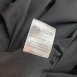 Saloni Rina Mini Dress Ruched Silk Iridescent Green Black Polka Dot NEW Womens 4 Photo 6