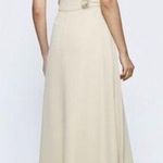 Marchesa Notte Cosenza Gown Women’s Size 10 Chiffon One Shoulder Flawed Photo 1
