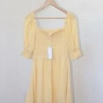 Reformation 1HR SALE ⚡ Elle Dress (Sunshine) Photo 2