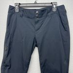 Columbia  Cropped Hiking Pants Womens Size 6 Nylon Stretch Lightweight Neutral Photo 2