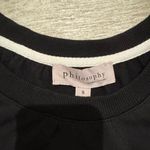 Philosophy Black Crewneck Pullover Photo 2