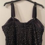 Haute Monde NWOT Black Sequin Dress Photo 2