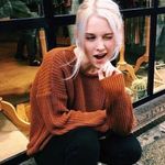 Brandy Melville burnt orange knit Ollie sweater Photo 0