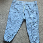 Athleta Light Blue Cabo Linen Jogger Photo 0
