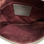 Coach Mia Signature Top Handle Silver Pouch Purse Photo 5