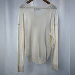 Theory NWT Feather Cashmere Sweater in Ivory Size Large Photo 4