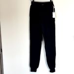 Good American NWT  Good Waist Jogger Sweatpant in Black - Size 1 (Small) Photo 1