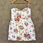 H&M  x Brock Collection Bustier Corset Sweetheart Floral Dress Size Large Photo 3