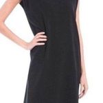 Eileen Fisher  Black Organic Cotton T-Shirt Dress Photo 0