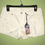 Wall Flower  White Jean Shorts Photo 0