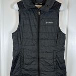 Columbia  Sportswear Charcoal Quilted Vest Size Medium EUC Photo 0