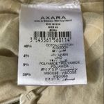 Axara Paris Linen Blend Faux Wrap Mini Cocktail Dress Size8 EU40 Metallic Thread Size 8 Photo 12