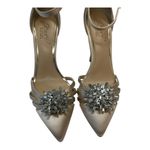 NEW Badgley Mischka Heels Violette Champagne Sparkling Embellishments size 6 Photo 1