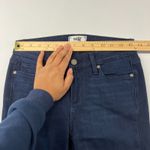 Paige Verdugo Ankle Jeans Womens 27 Blue Whiskering Denim Cotton Dark Wash Photo 10